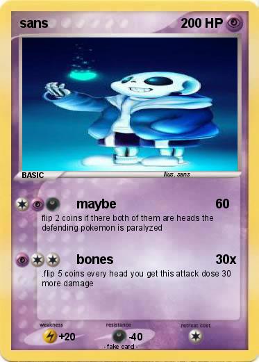Pokemon sans