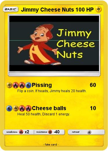 Pokemon Jimmy Cheese Nuts