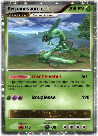 Pokemon Serpanosaure