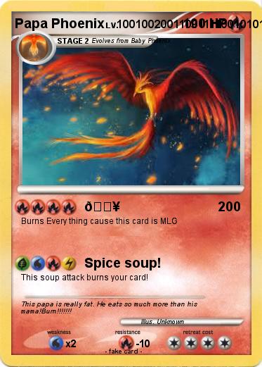 Pokemon Papa Phoenix