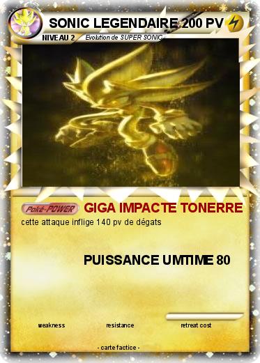 Pokemon SONIC LEGENDAIRE