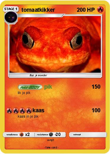 Pokemon tomaatkikker