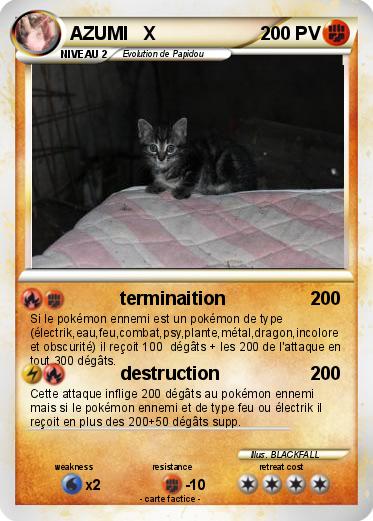 Pokemon AZUMI   X