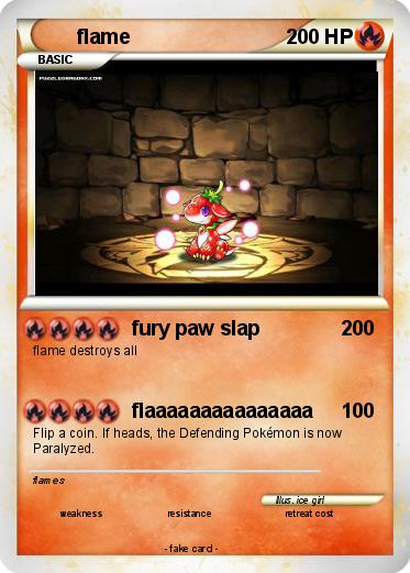 Pokemon flame