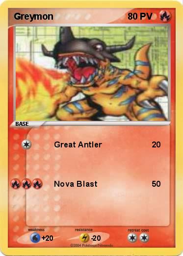Pokemon Greymon
