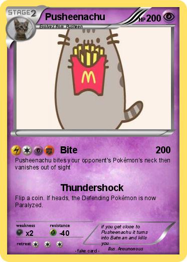 Pokemon Pusheenachu