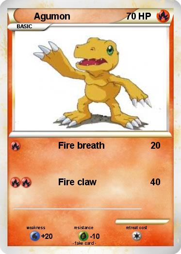 Pokemon Agumon