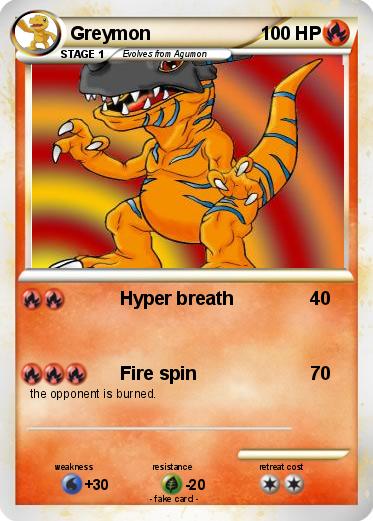 Pokemon Greymon