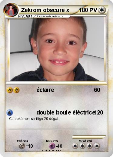 Pokemon Zekrom obscure x