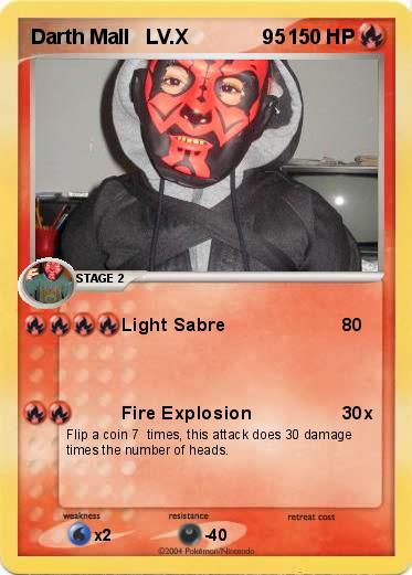 Pokemon Darth Mall   LV.X             95