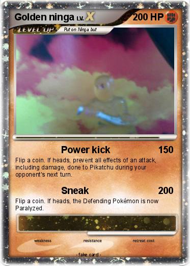 Pokemon Golden ninga