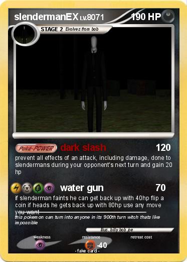 Pokemon slendermanEX