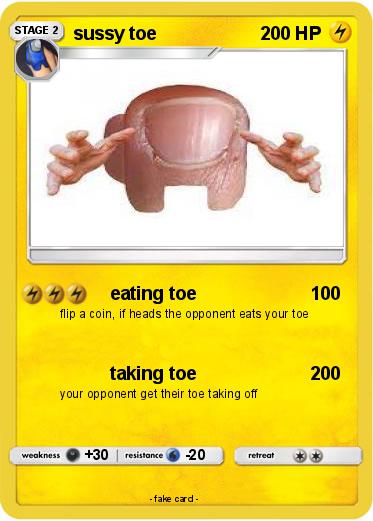 Pokemon sussy toe
