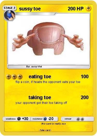 Pokemon sussy toe