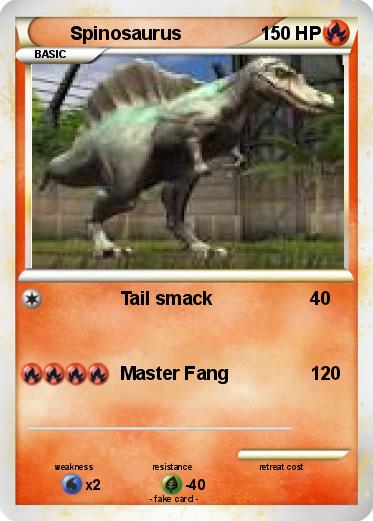 Pokemon Spinosaurus