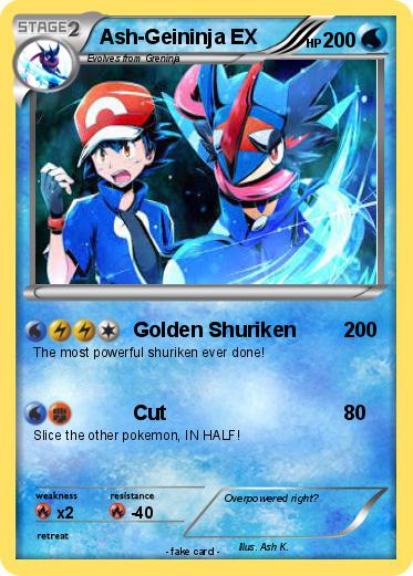 Pokemon Ash-Geininja EX