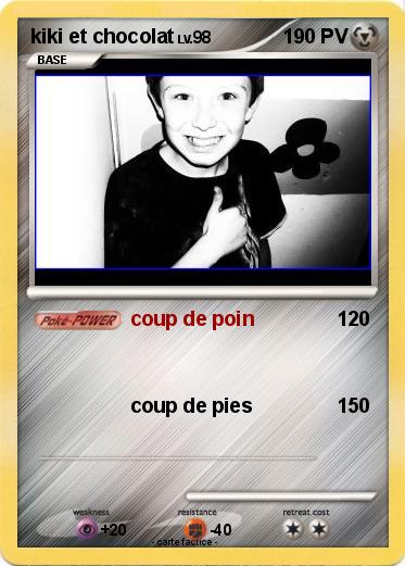 Pokemon kiki et chocolat