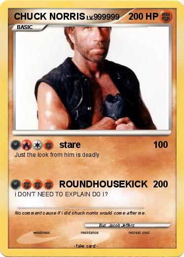 Pokemon CHUCK NORRIS
