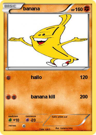 Pokemon banana