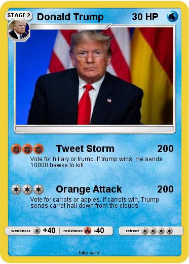 Pokemon Donald Trump