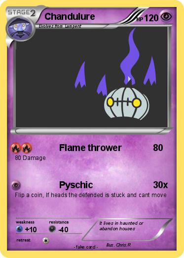 Pokemon Chandulure