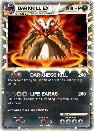 Pokemon DARKKILL EX