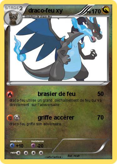 Pokemon draco-feu xy