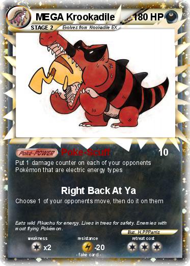 Pokemon MEGA Krookadile