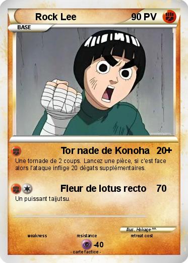 Pokemon Rock Lee
