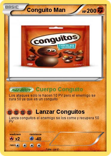 Pokemon Conguito Man