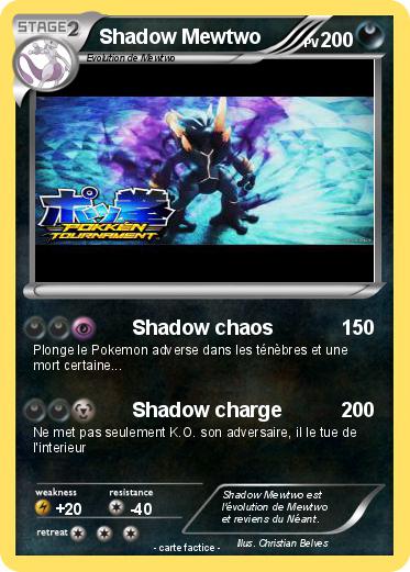 Pokemon Shadow Mewtwo