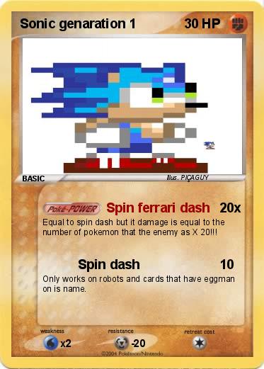 Pokemon Sonic genaration 1