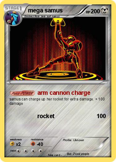 Pokemon mega samus