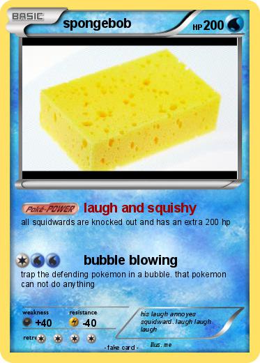 Pokemon spongebob