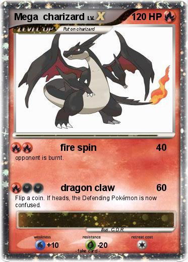 Pokemon Mega  charizard