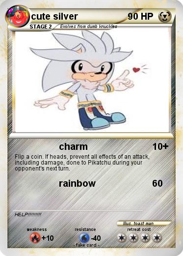 Pokemon cute silver