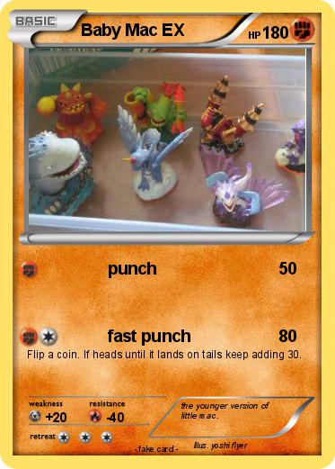 Pokemon Baby Mac EX