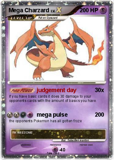 Pokemon Mega Charzard