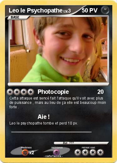 Pokemon Leo le Psychopathe