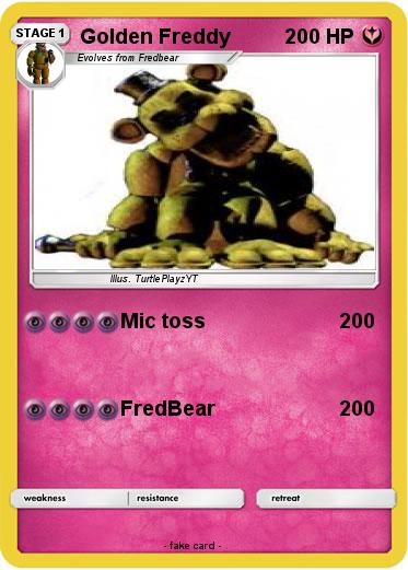 Pokemon Golden Freddy