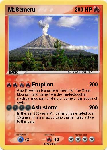 Pokemon Mt.Semeru
