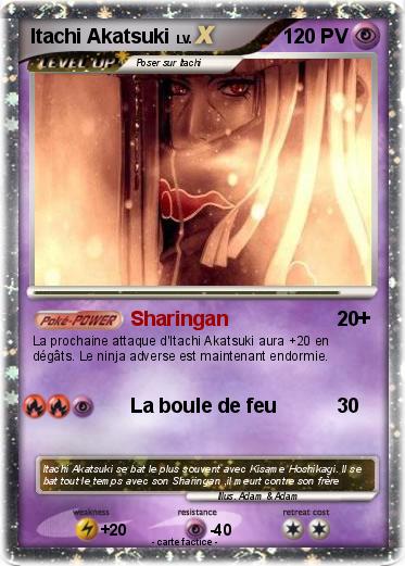 Pokemon Itachi Akatsuki