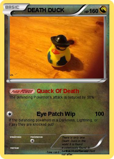 Pokemon DEATH DUCK