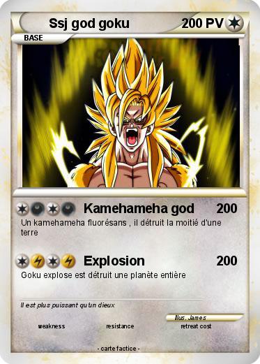 Pokemon Ssj god goku