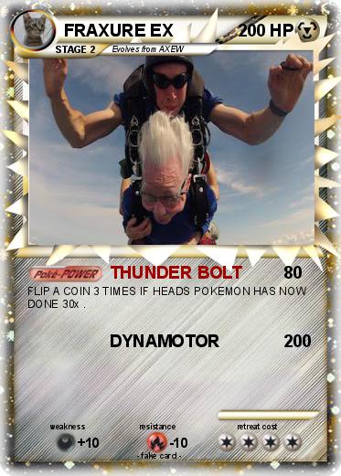 Pokemon FRAXURE EX
