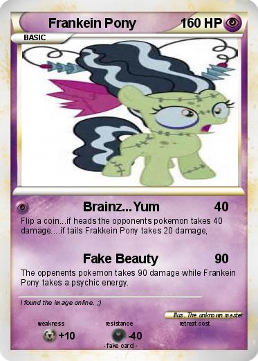 Pokemon Frankein Pony