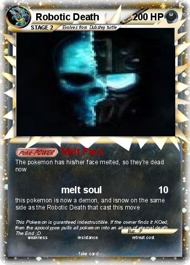 Pokemon Robotic Death