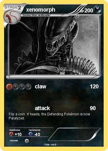 Pokemon xenomorph