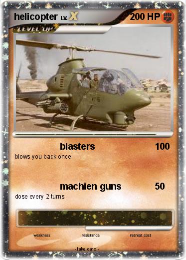 Pokemon helicopter
