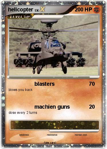 Pokemon helicopter